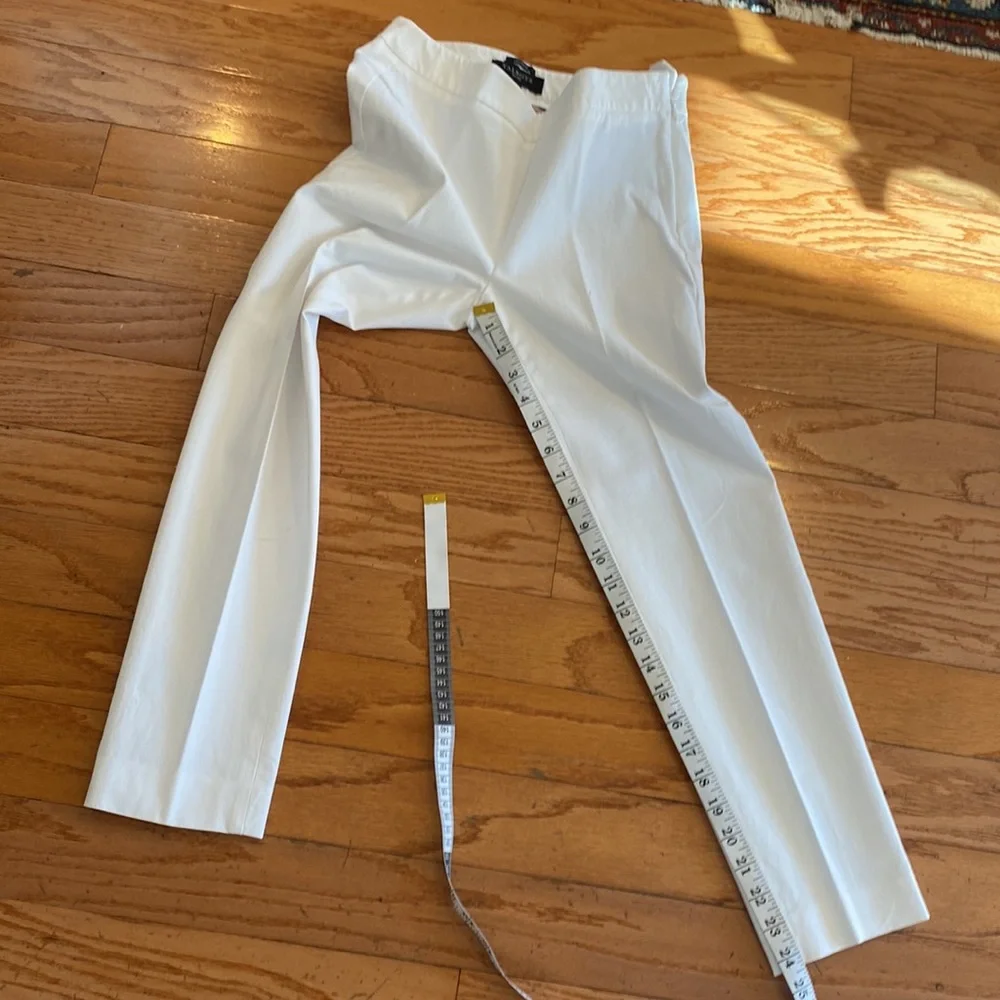 Talbots white pants size 0p - Picture 7 of 8
